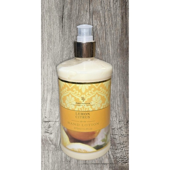 Other - Pure Passion Lemon Citrus Hand Lotion 15.8 Fluid Ounces